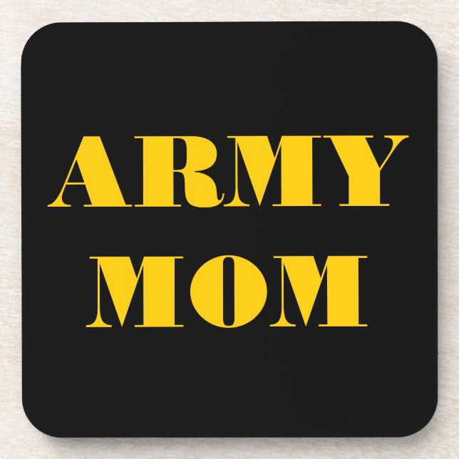 Coaster Set Army Mom (Front)
