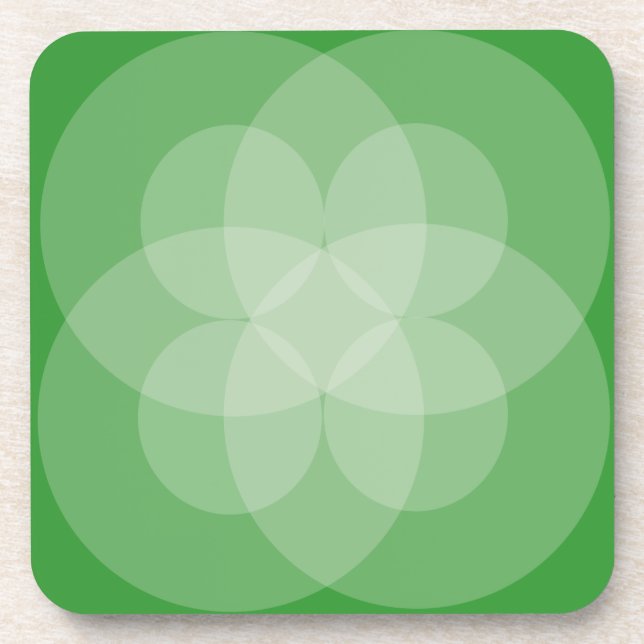 Coaster Set - Intersecting Circles (Front)