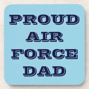 Coaster Set Proud Air Force Dad