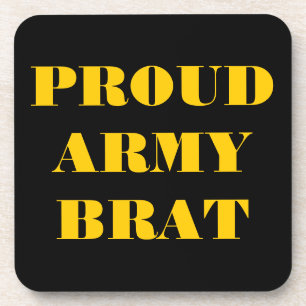 Coaster Set Proud Army Brat