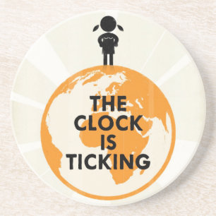 Coaster - Ticking Clock