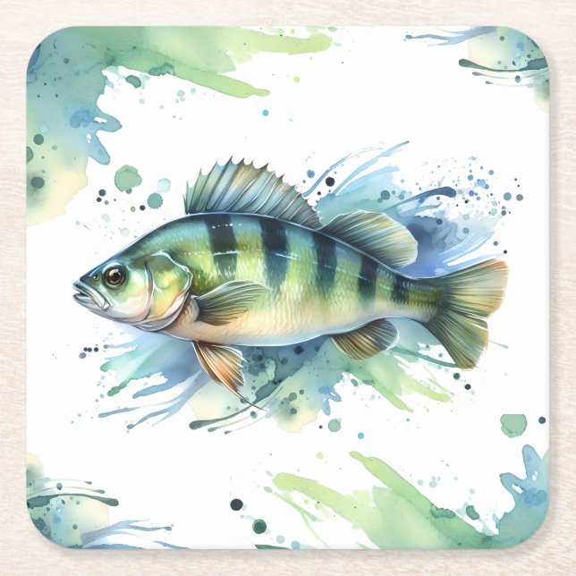 Coaster - Watercolor Series: Perch (Front)