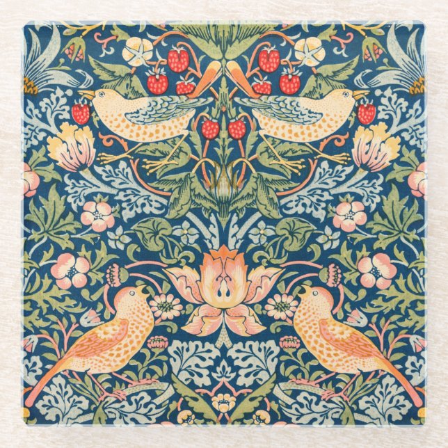 COASTER : WILLIAM MORRIS :STRAWBERRY THIEVES (Front)