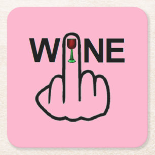 Coaster Wine Flip
