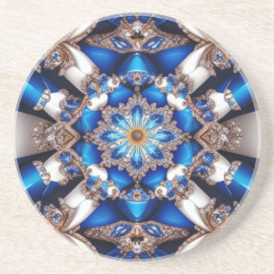 Coaster with Argentinian Colours Design