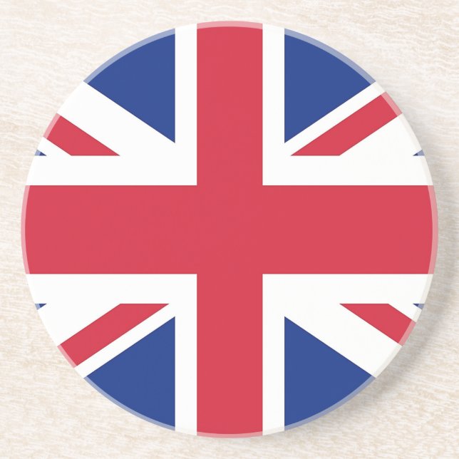 Coaster with Flag of United Kingdom (Front)