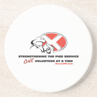 Coaster with logo