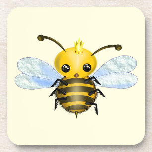 Coaster with Queen Bee
