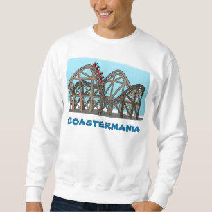 "Coastermania" - Men's sweatshirt - Medium