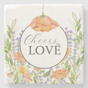 Coasters Cheers Wildflower Wedding Theme