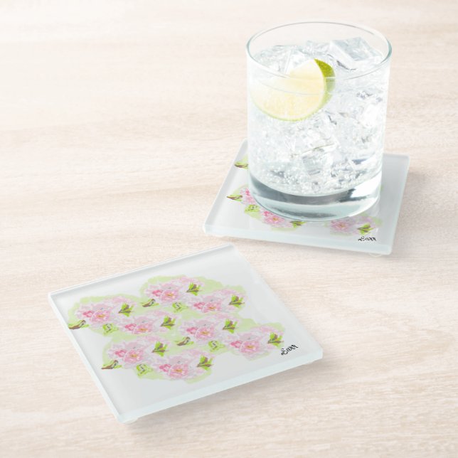 Coasters : Cherry Blossoms  (Angled)