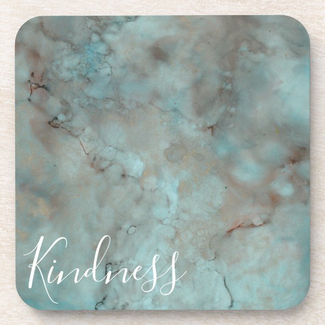 Coasters "Colour Alcohol Inkblot" (Front)