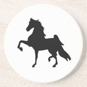 Coasters with Saddlebred Horse