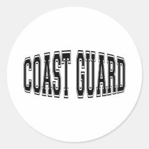 coastguardbulge classic round sticker
