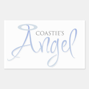 Coastie's Angel Sticker