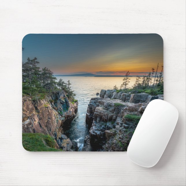 Coastline | Acadia National Park, Maine Mouse Pad (With Mouse)