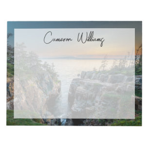Coastline   Acadia National Park, Maine Notepad