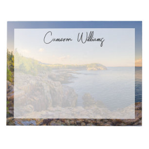 Coastline   Acadia National Park, Schooner Head Notepad
