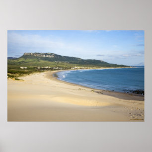 Coastline Beach Along The Coast Near Tarifa Poster
