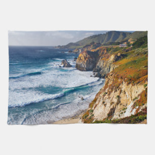 Coastline Big Sur, California Kitchen Towel