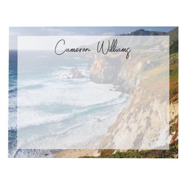Coastline | Big Sur, California Notepad (Front)