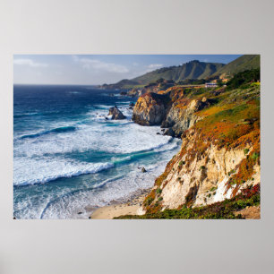 Coastline Big Sur, California Poster