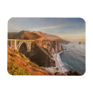 Coastline   Bixby Bridge, Big Sur California Magnet