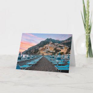 Coastline Campania, Italy Card
