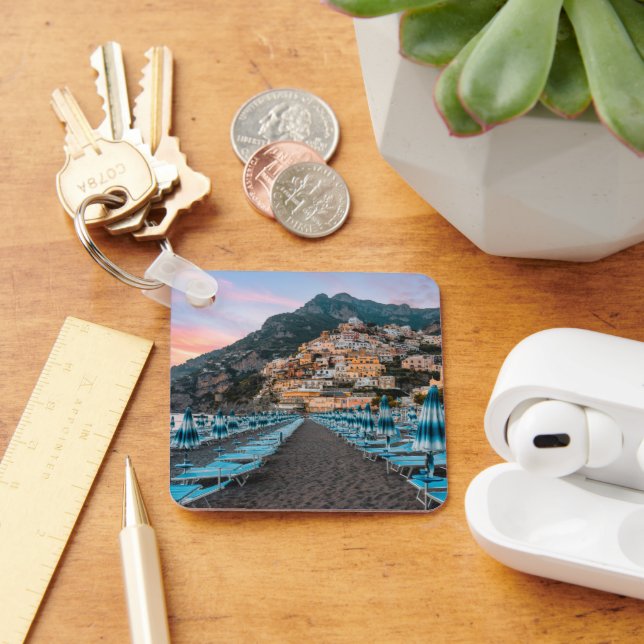 Coastline | Campania, Italy Keychain (Desk)