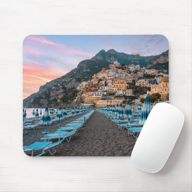 Coastline | Campania, Italy Mouse Pad (With Mouse)