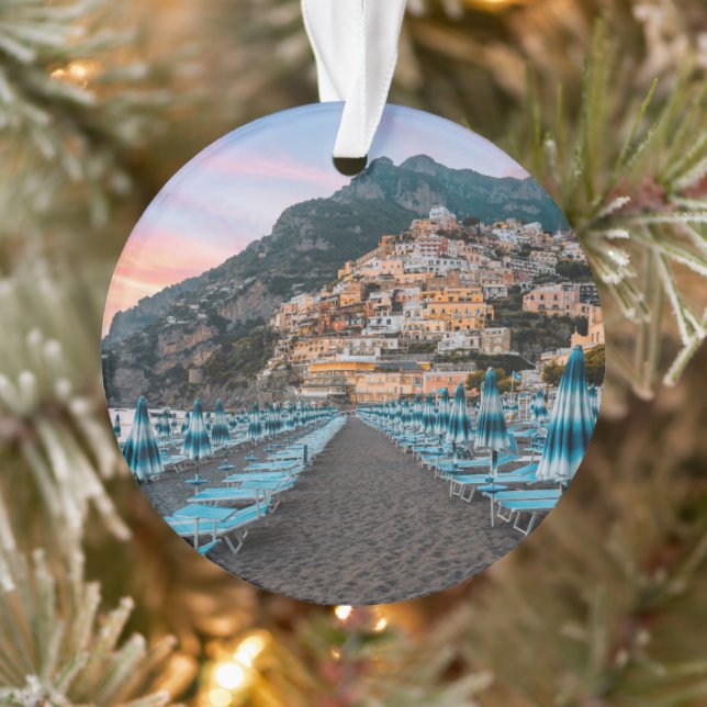 Coastline | Campania, Italy Ornament (Tree)