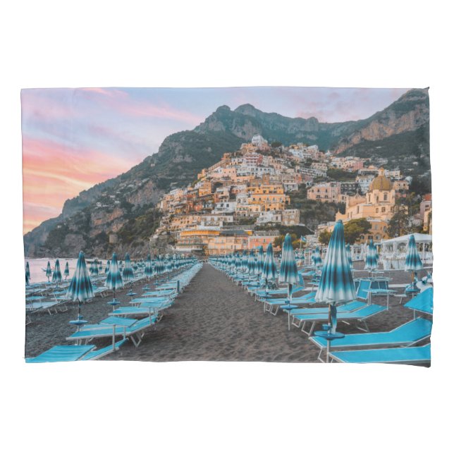 Coastline | Campania, Italy Pillowcase (Front)