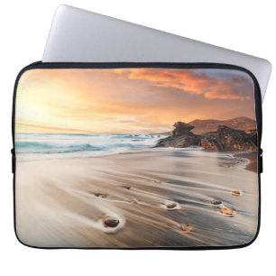 Coastline Canary Islands, Spain Laptop Sleeve