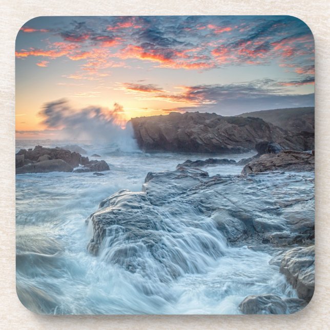 Coastline | Carmel California Coaster (Front)