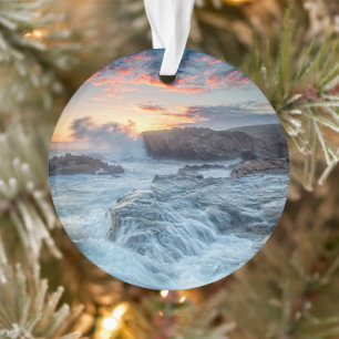 Coastline   Carmel California Ornament