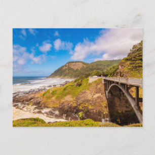 Coastline   Cook's Chasm, Yachats, Oregon Postcard