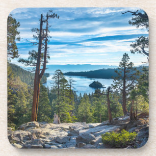 Coastline Emerald Bay, Lake Tahoe, California Coaster