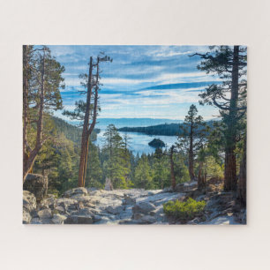Coastline Emerald Bay, Lake Tahoe, California Jigsaw Puzzle