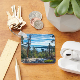 Coastline Emerald Bay, Lake Tahoe, California Keychain