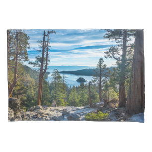 Coastline   Emerald Bay, Lake Tahoe, California Pillowcase