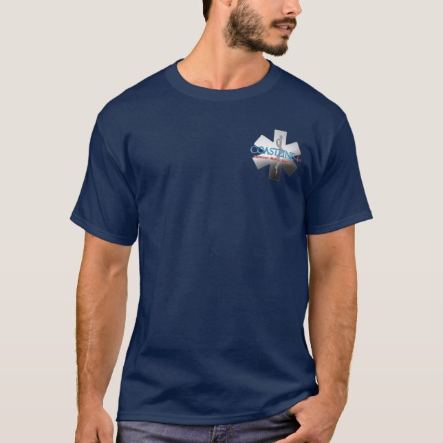 Coastline EMS (EMT-BASIC) Tee (Front)