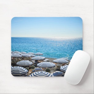Coastline   French Riviera, Nice France Mouse Pad