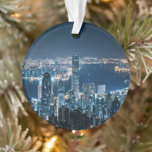 Coastline   Hong Kong Island, Asia Ornament