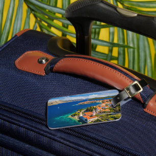 Coastline Korcula Town, Korcula Island, Croatia Luggage Tag