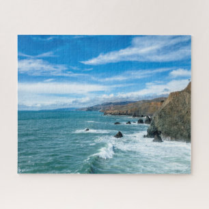 Coastline Marin Headlands, California Jigsaw Puzzle