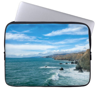 Coastline Marin Headlands, California Laptop Sleeve