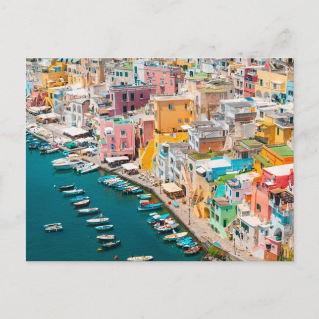 Coastline | Naples Italy Postcard (Front)