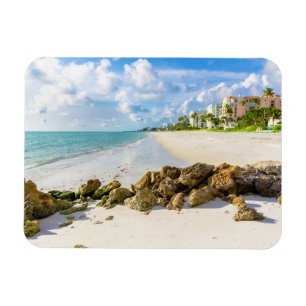 Coastline   Naples Pier, Southwest Florida Magnet