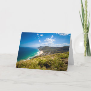 Coastline   New South Wales, Australia Card