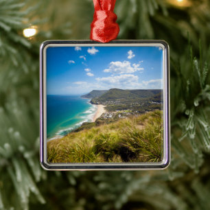 Coastline   New South Wales, Australia Metal Ornament